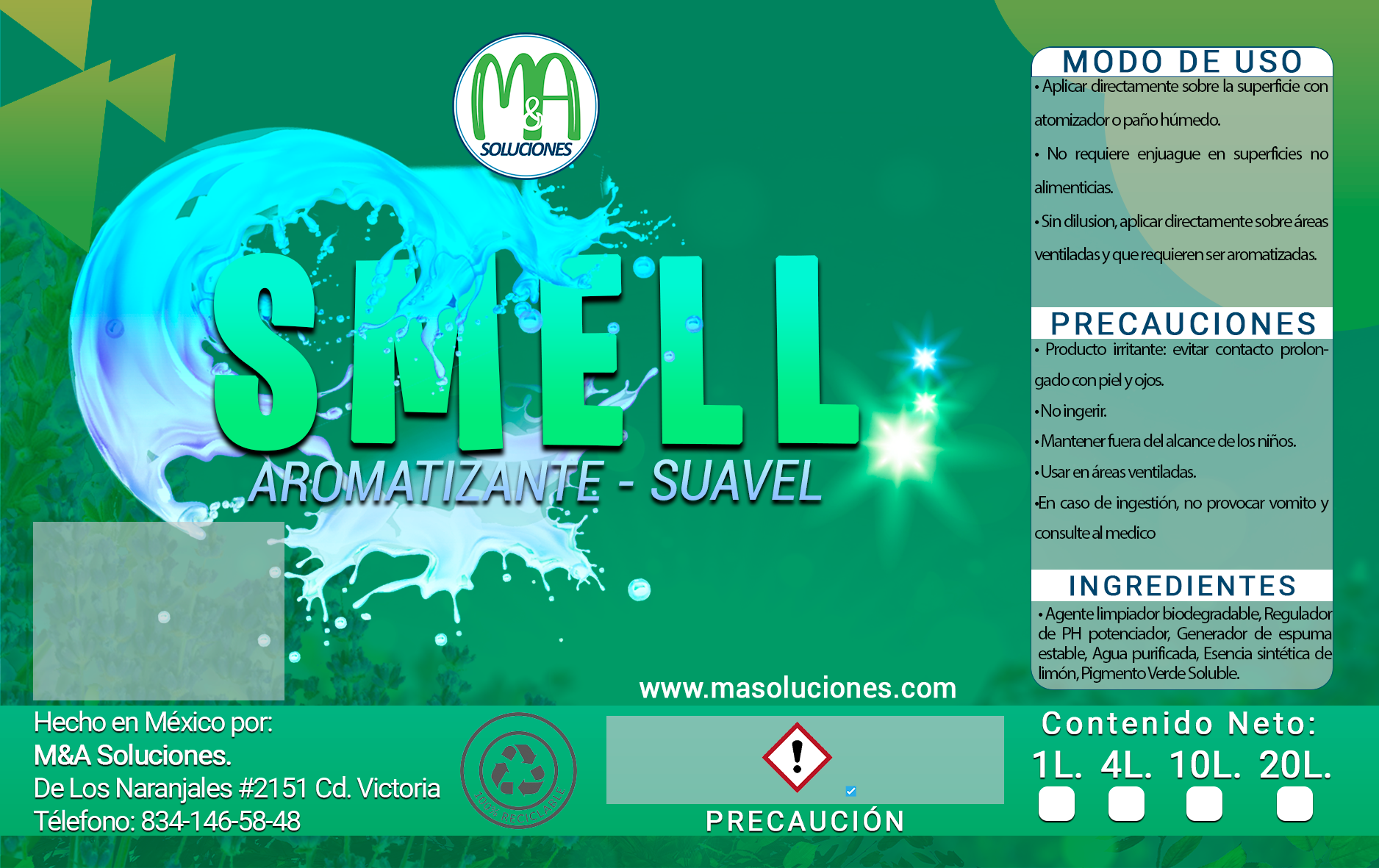 Smell Aromatizante Suavel Plus